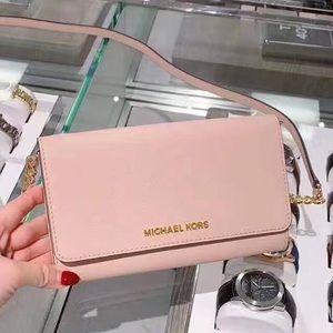 Michael Kors pink side bag